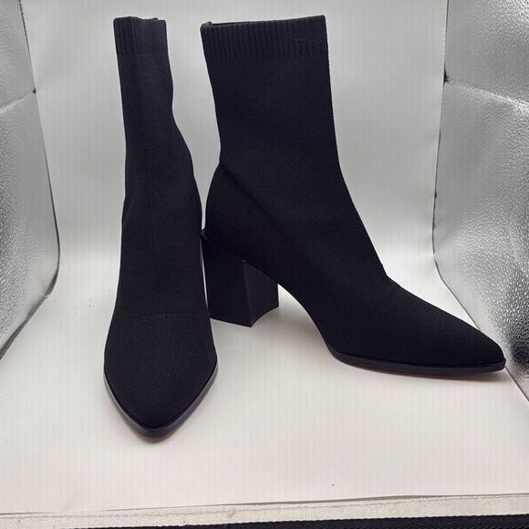 ALDO Women's Stassy Ankle Boot SIZE 8 BLACK PREOWNED LIKE NEW - Picture 6 of 9